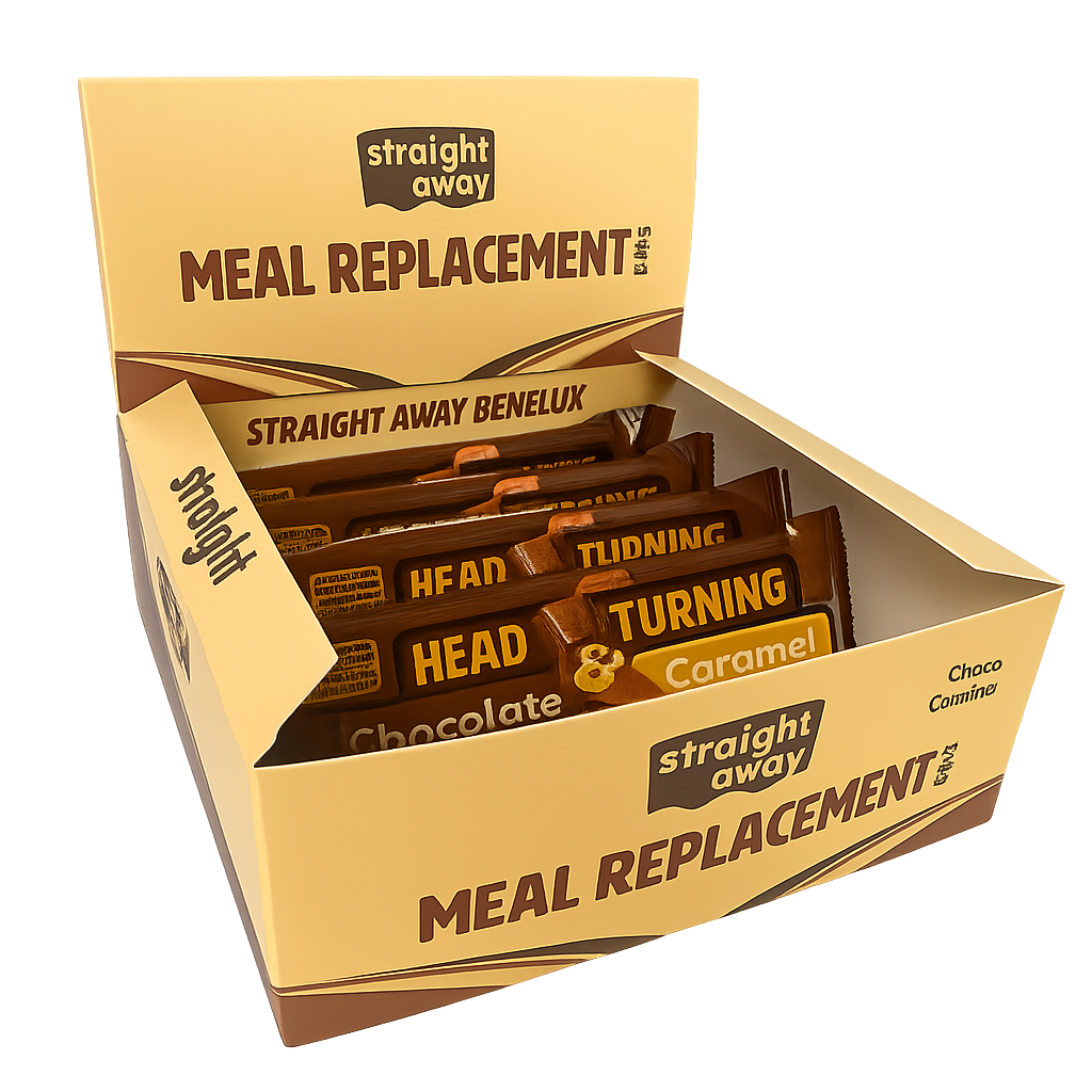 High Protein Chocolate Caramel Meal Replacement Bar