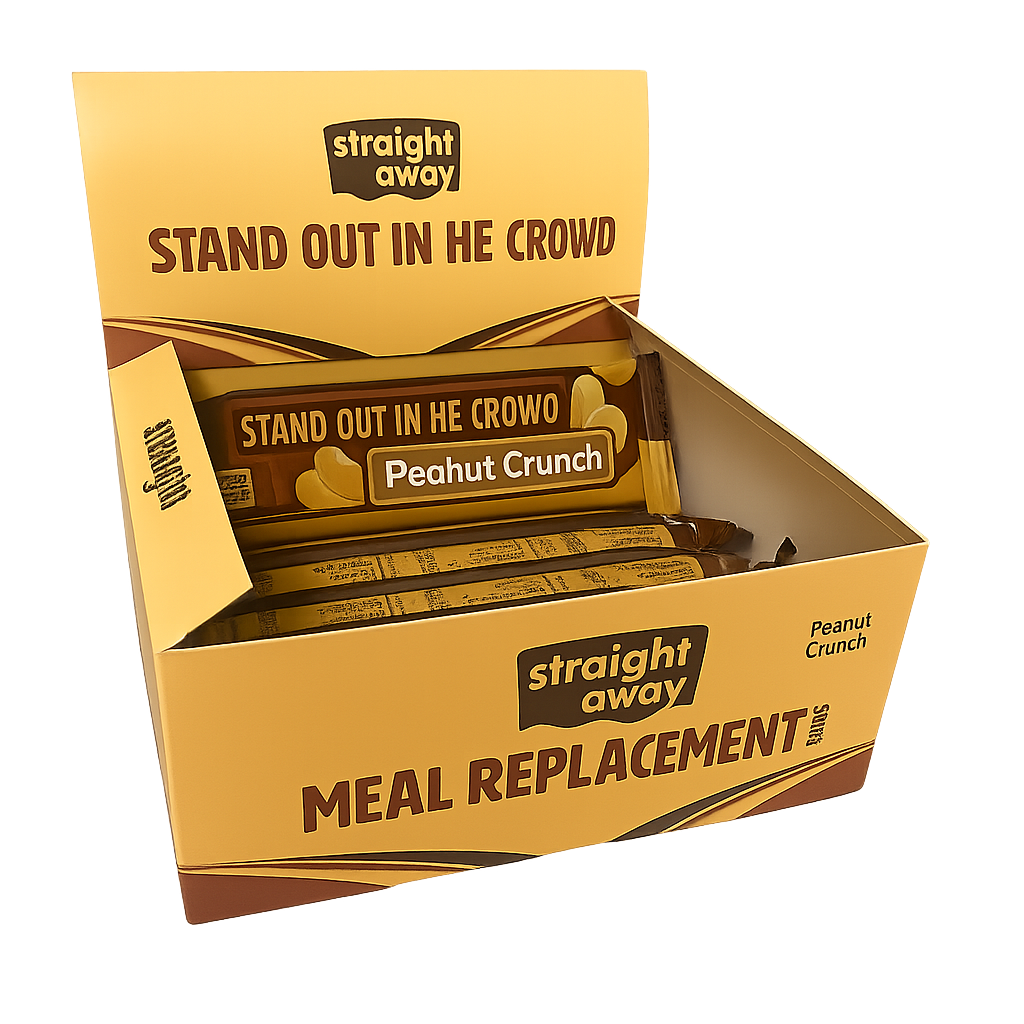 High Protein Meal Replacement Bar Peanut Crunch