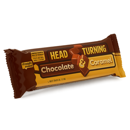 High protein chocolate caramel meal replacement bar