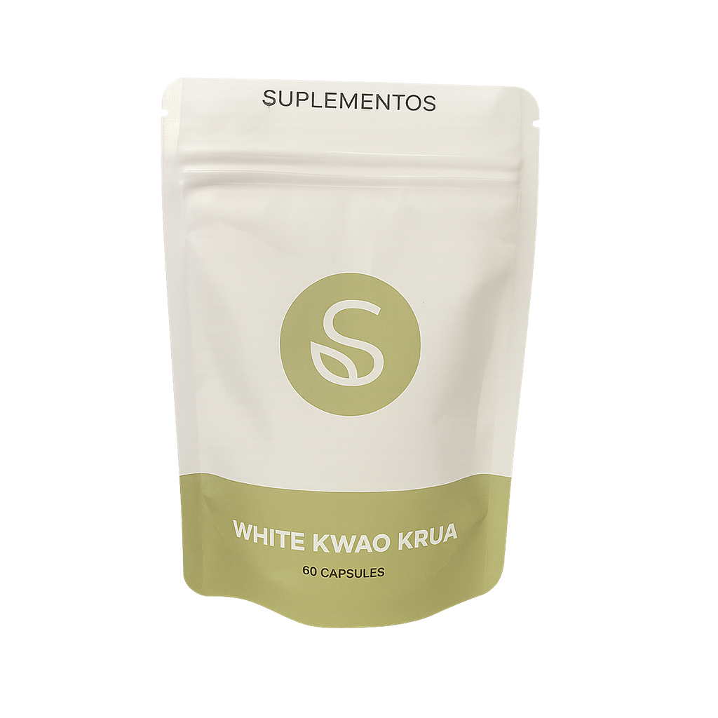 Straight away Witte Kwao Krua supplementen Capsules verpakking