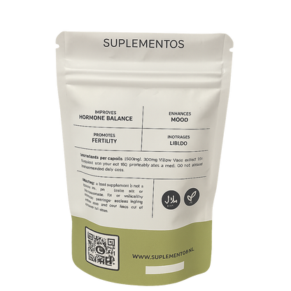 Straight away Yellow Maca suplementos verpakking ingredienten