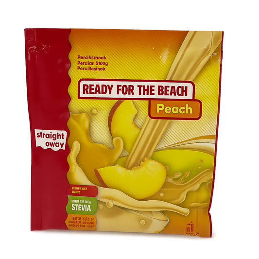 Straight away maaltijdvervanger shake perzik voorkant