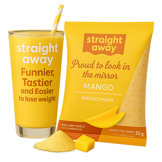 Straight away maaltijdvervangende dieet shake mango 
