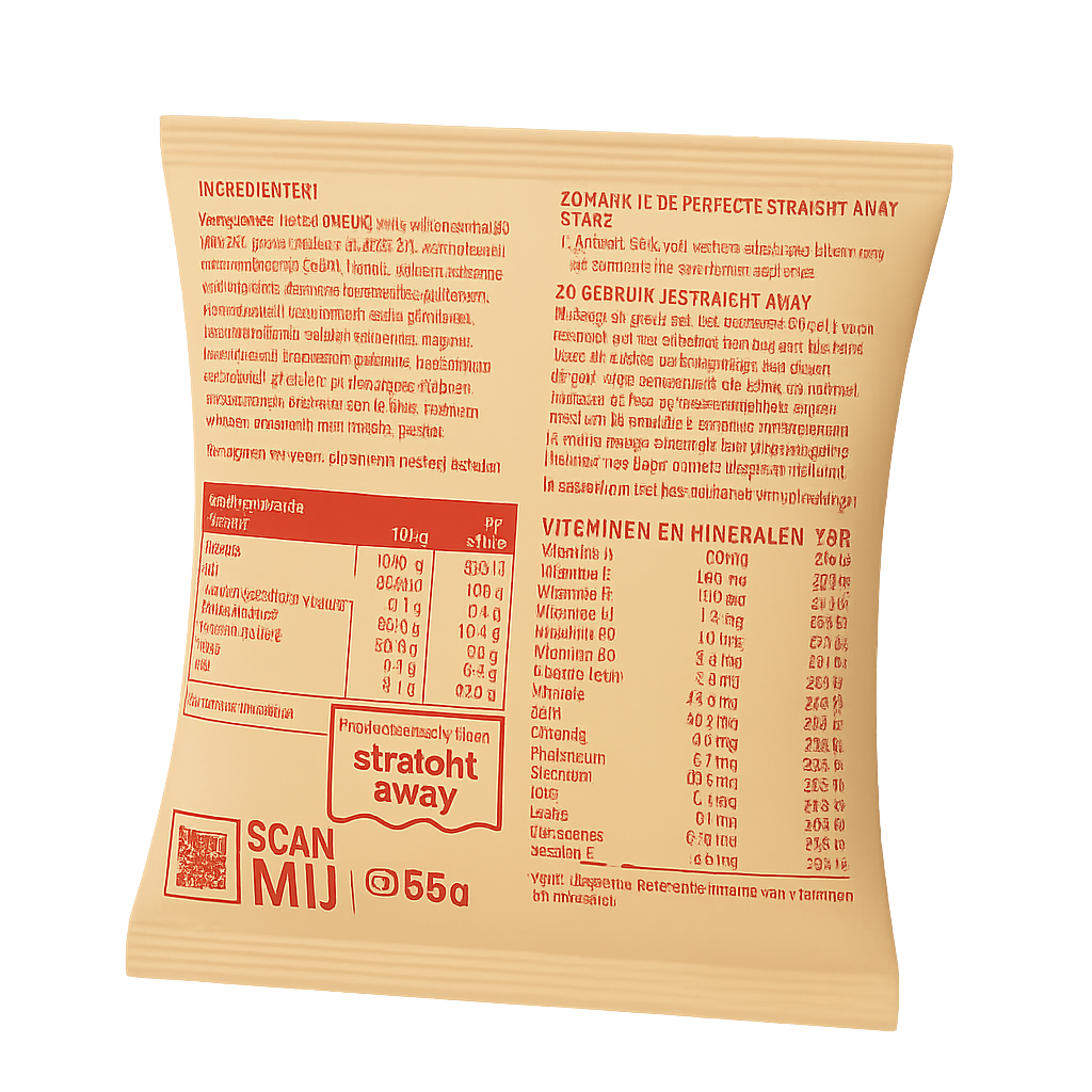 Straight away meal replacement diet shake mango back