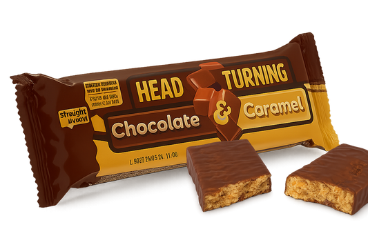 chocolate caramel High protein meal replacement bar total