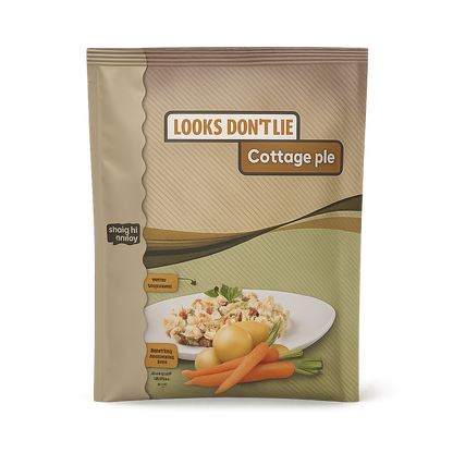 Voorkant verpakking Straight away Cottage Pie met afbeelding van het gerecht en productnaam.