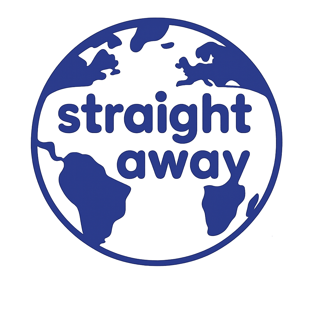 Direct een logo in de vorm van een wereldbol, dat staat voor internationale distributiemogelijkheden