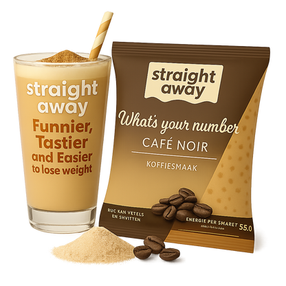 straight away meal replacement diet shake cappuccino