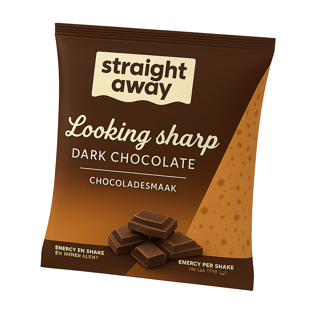direct maaltijdvervangende dieet shake chocolade voorkant