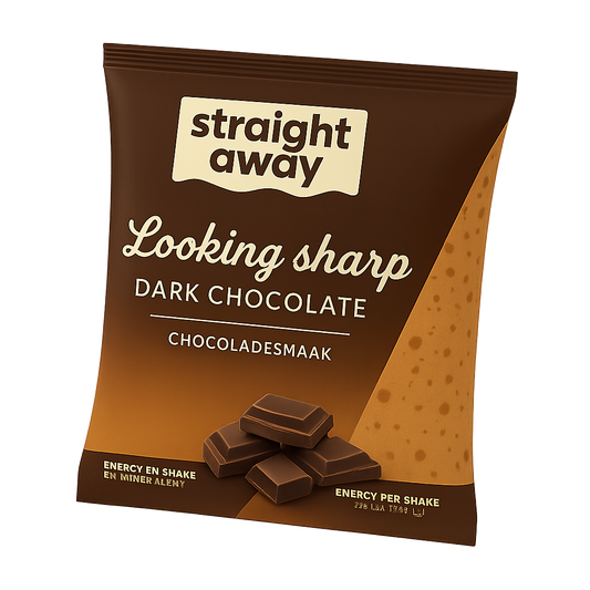 direct maaltijdvervangende dieet shake chocolade voorkant