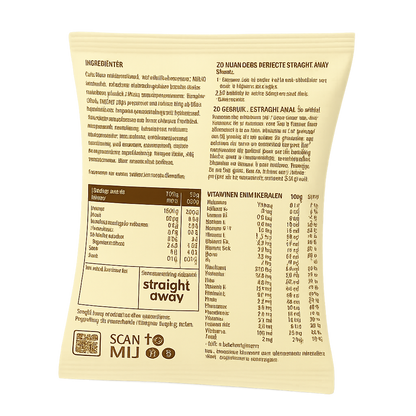 straight away meal replacement diet shake coffee back