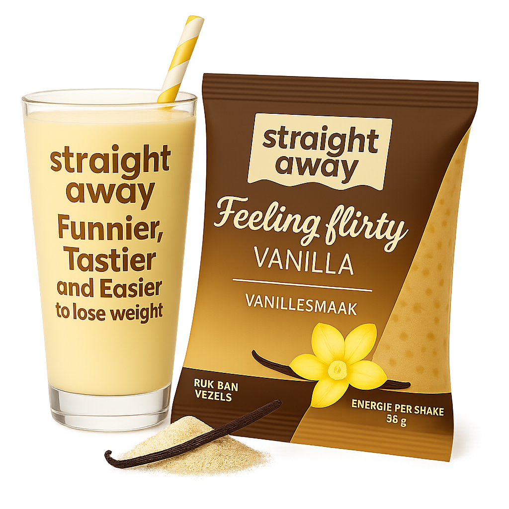 straight away maaltijdvervangende dieet shake vanille