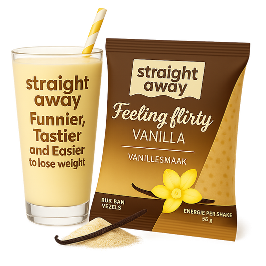 straight away meal replacement diet shake vanilla