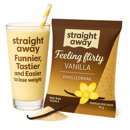 straight away meal replacement diet shake vanilla