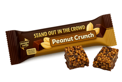 straight away meal replacement diet bar peanut crunch total